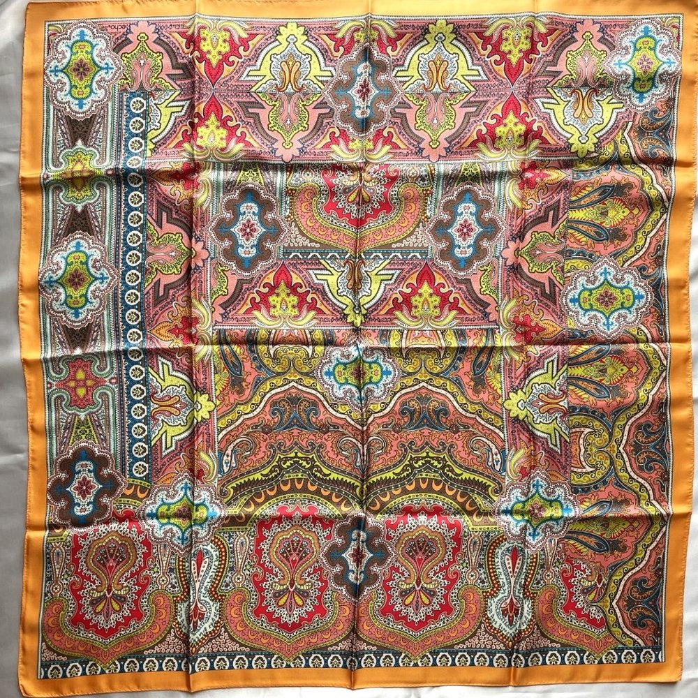 Echo silk 100% scarf